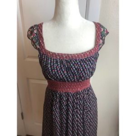 Anthropologie Maple Midi Dress - Picture 6 of 9